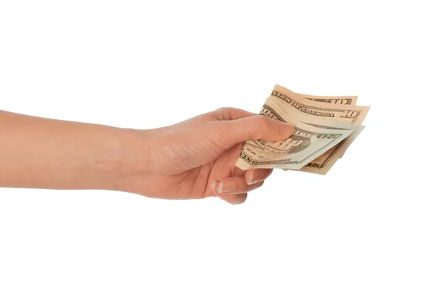 Dirty dollars money — Stock Photo, Image