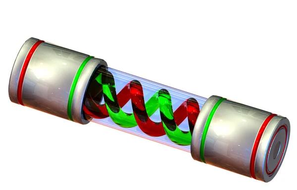 Batterij van de toekomst — Stockfoto