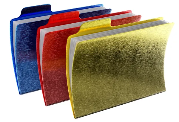 Metalic notepads with expensive color — Stock Photo, Image