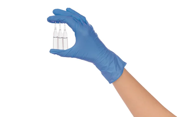 Ampules for making a vaccination — Stock Photo, Image