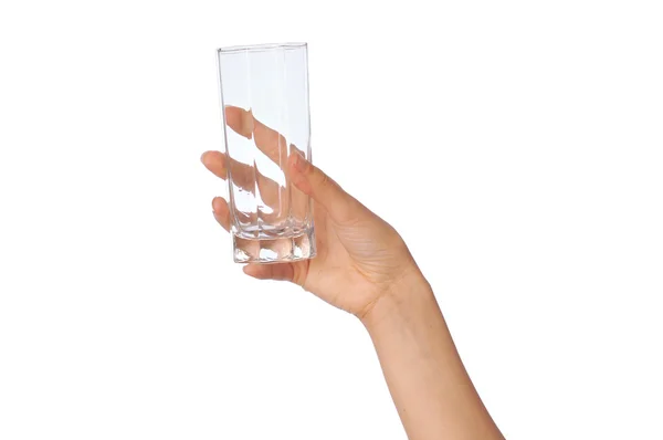 Glass with water — Stock Photo, Image