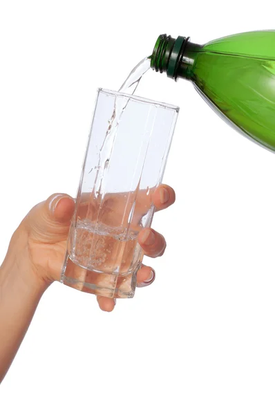 Water in the glass — Stock Photo, Image