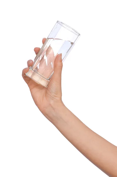 Glass with water — Stock Photo, Image