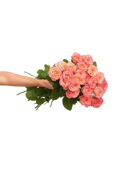 Big bouquet of roses — Stock Photo, Image