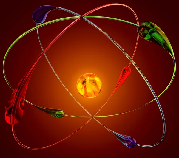 Cold fusion nuclear reactions — Stock Photo, Image