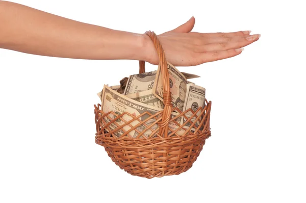 Currency basket — Stock Photo, Image