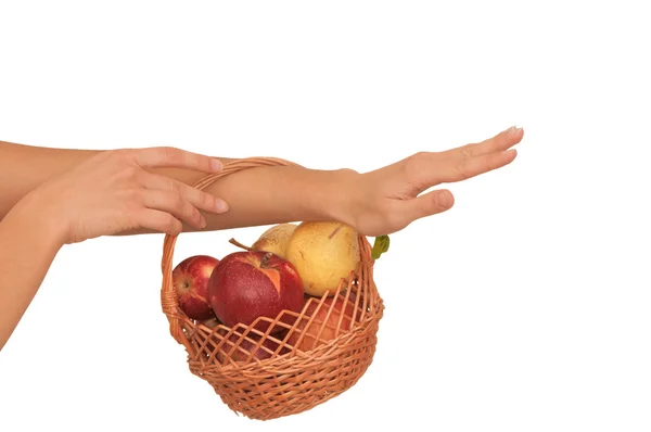 Fruit basket — Stock Photo, Image