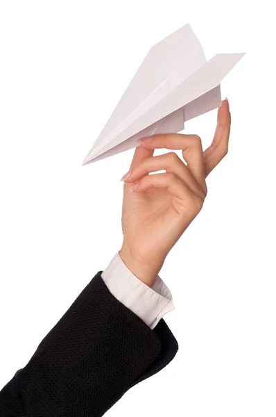 Paper plane — Stock Photo, Image