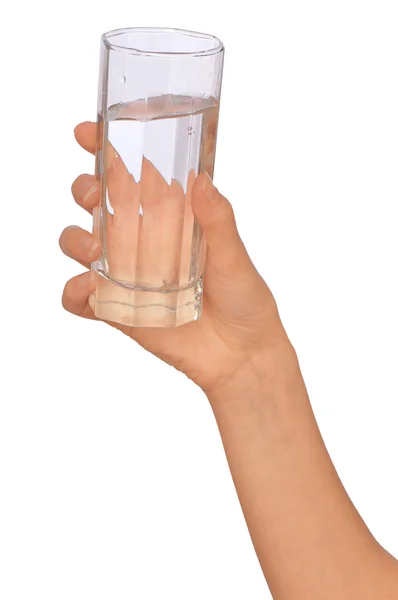 Glas mit Wasser — Stockfoto