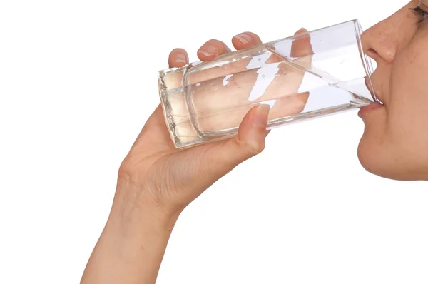 Питьевая минеральная вода — стоковое фото