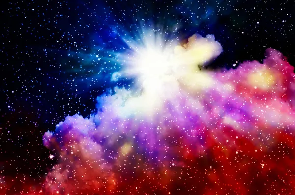 Nascita di una nuova nebulosa — Foto Stock