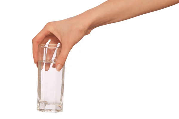 Glas med vatten — Stockfoto