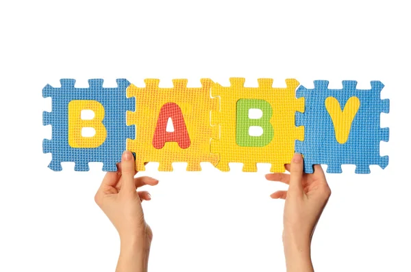 Word baby — Stock Photo, Image