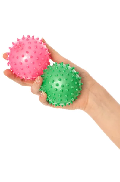 Two massage balls — Stock Photo, Image