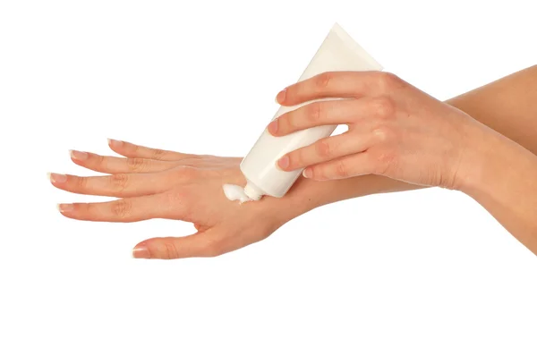 Cosmetic cream for hands — Stock Photo, Image