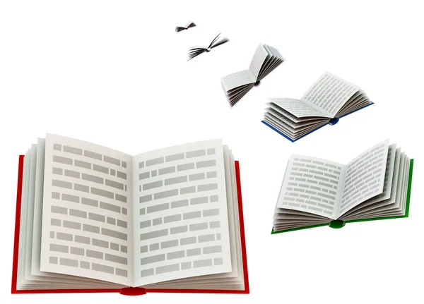 Set of books — Stock Photo, Image