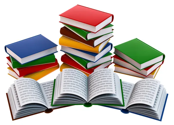 Set of books — Stock Photo, Image
