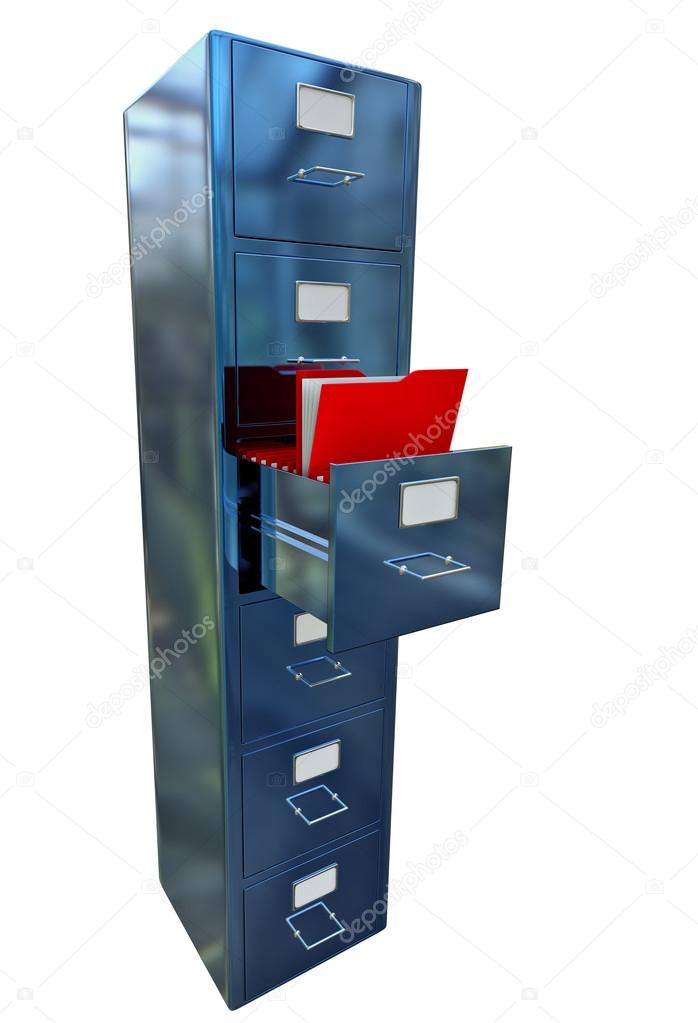 Filing cabinet for important documents