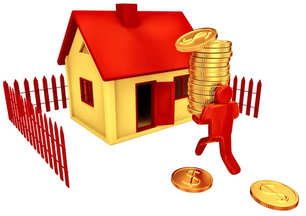 Buying the house — Stock Photo, Image