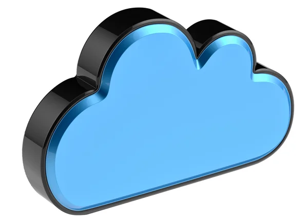 Concetto di cloud computing e sicurezza dello storage — Foto Stock