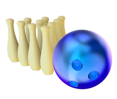 Bowling topu Dokuz kukayı çökmesini