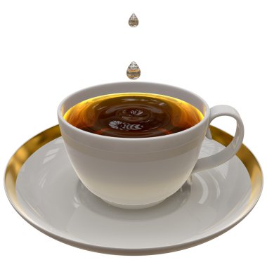 taza de té o café