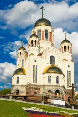 Ortodoks Tapınağı Kaplıcalar-na-krovi Yekaterinburg, Rusya