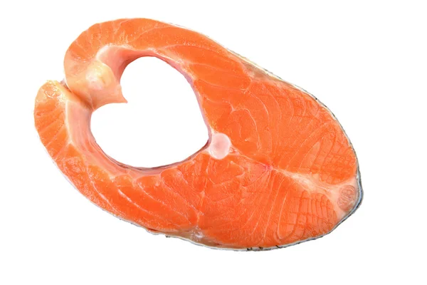 Salmon steak — Stock Photo, Image