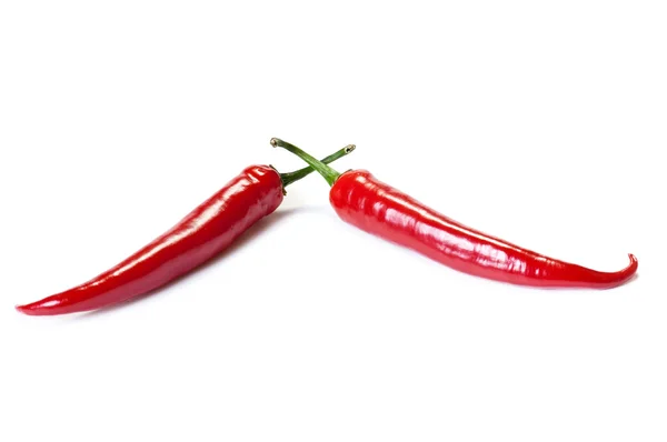 Rode chilipepertjes — Stockfoto