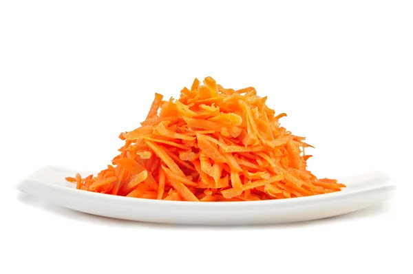 Тертая морковь — стоковое фото