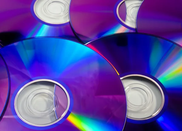 DVD de arco iris — Foto de Stock