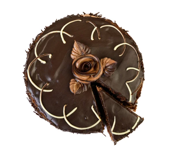 Torta al cioccolato — Foto Stock