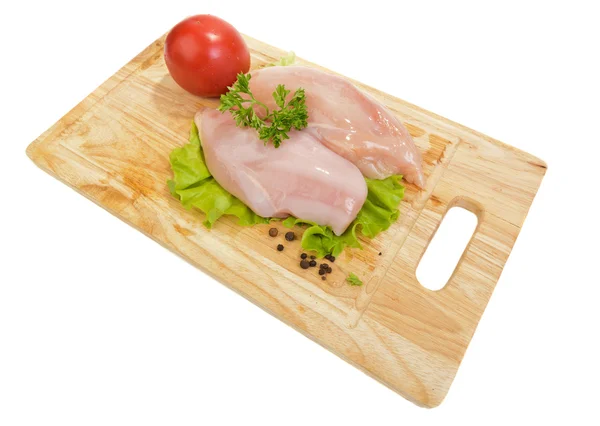 Raw chicken breast — Stock Photo, Image