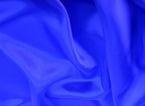 Синій шовкові — стокове фото