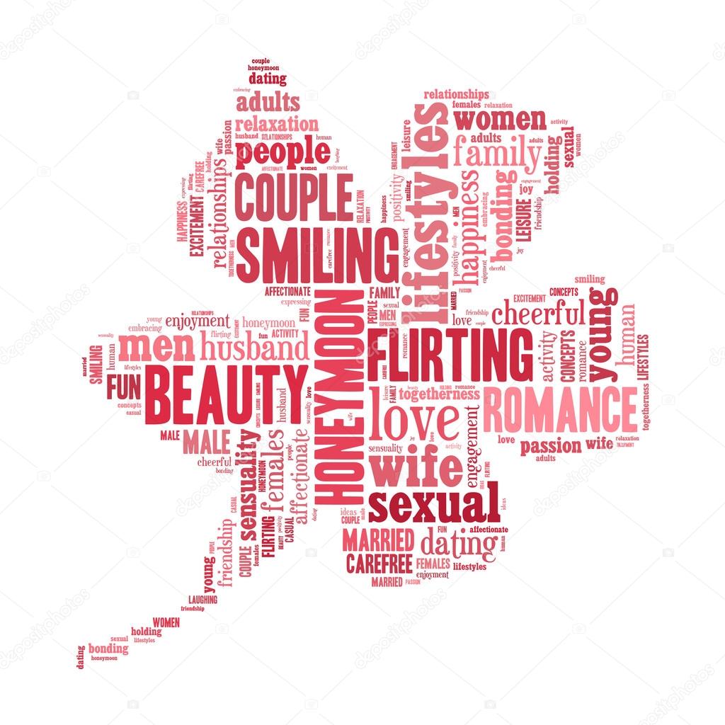 love concept word tag cloud