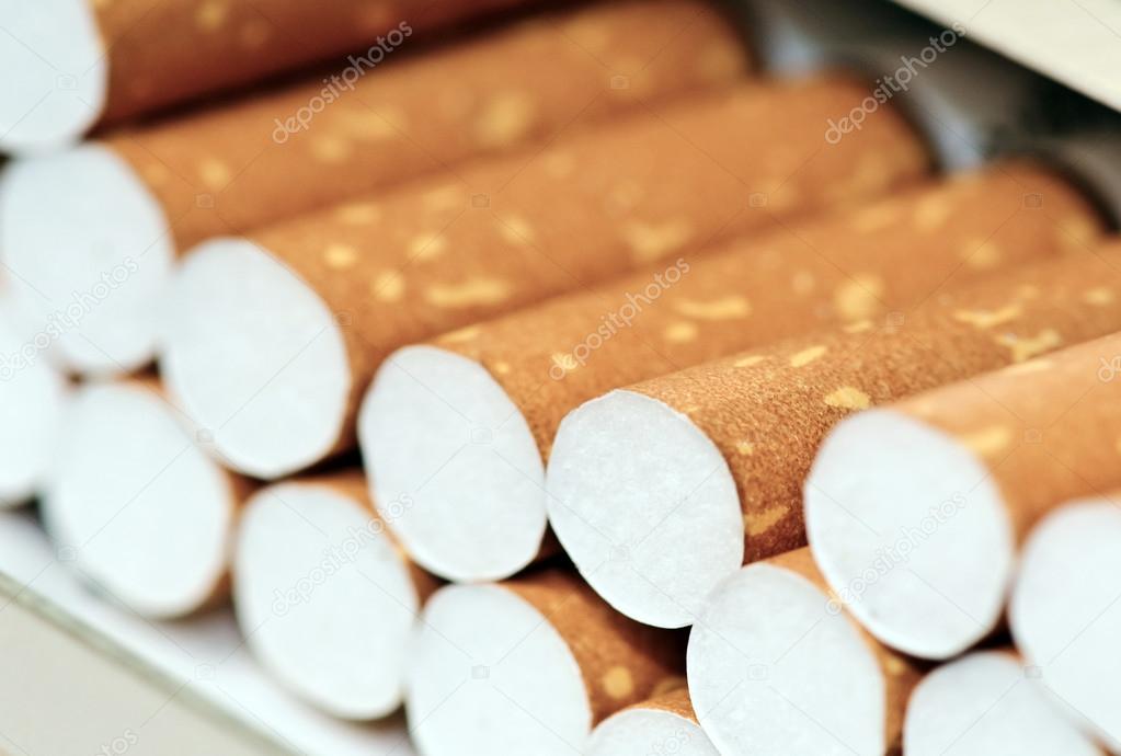 Box of cigarettes