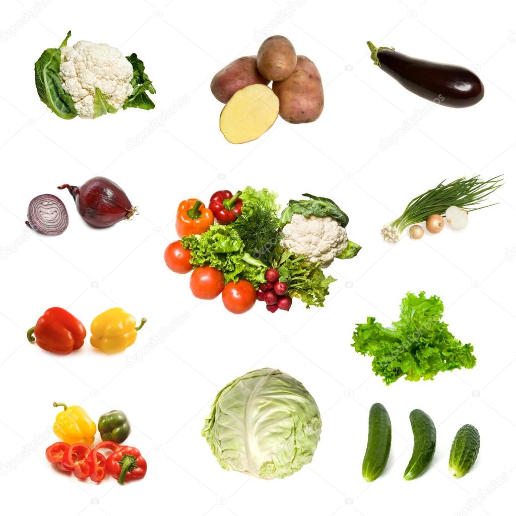  collection of fruits and vegetables