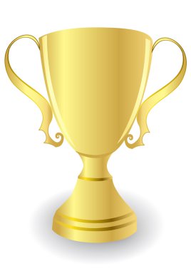 Llustration gold(en) Kupası