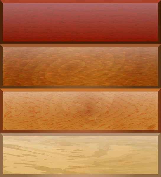 Background with wooden texture for use in advertising — Stock Vector