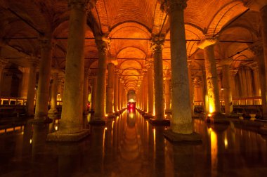Basilica Cistern, Istanbul clipart