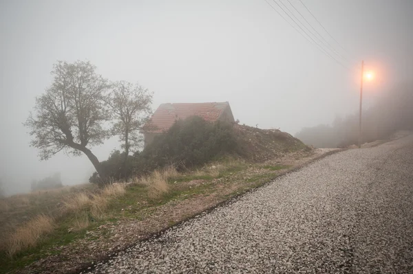 Il silenzio e la nebbia — Foto Stock