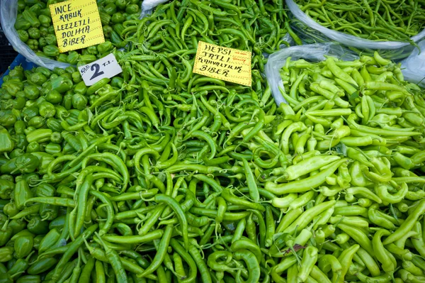 Mercado dos produtos hortícolas — Fotografia de Stock