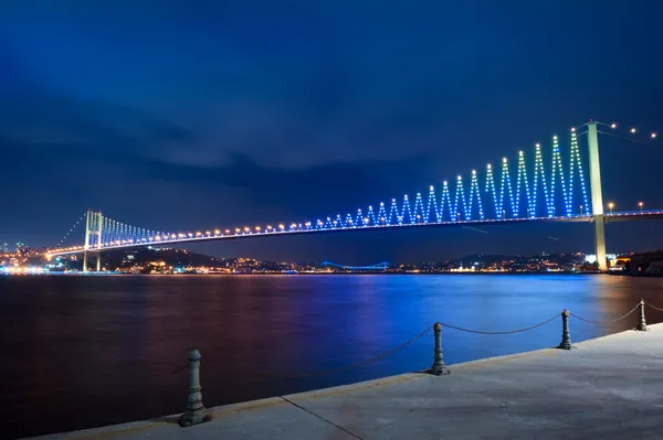 İstanbul'basfor yolu ile köprü