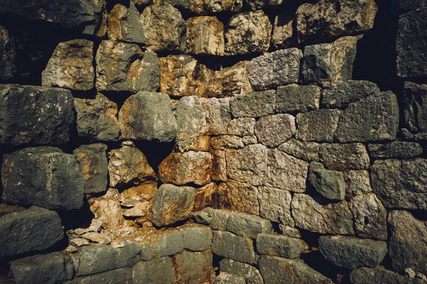 Piedras antiguas edificios griegos — Foto de Stock