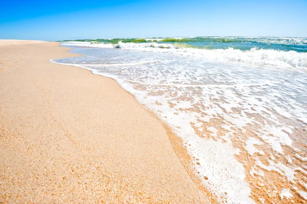 Orilla del océano arena —  Fotos de Stock
