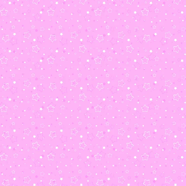 Abstract pink background with stars — Stock Photo, Image