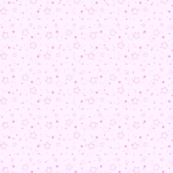 Sfondo astratto con stelle rosa — Foto Stock