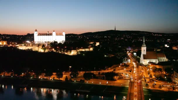 pohled Bratislavy