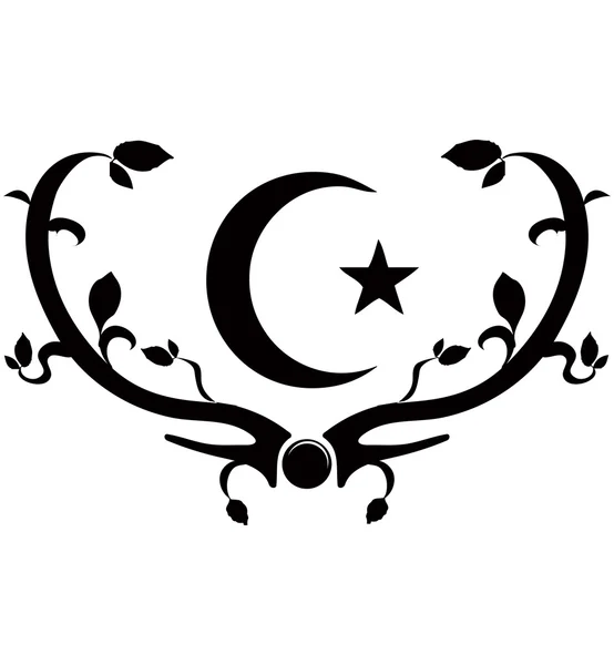 Símbolo do Islã — Vetor de Stock