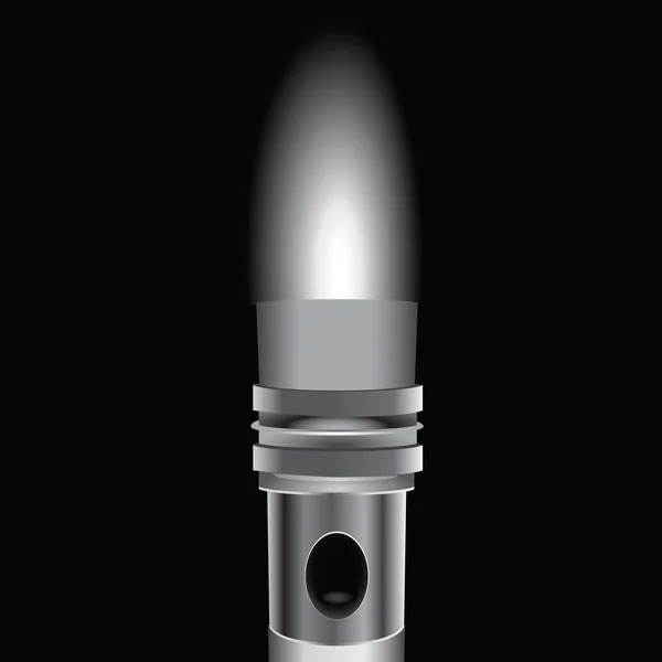 Lumière de la lampe de poche — Image vectorielle
